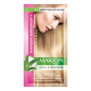 Dažomasis šampūnas „Marion“ šviesiai perlamutrinė blondinė Nr. 51, 40 ml